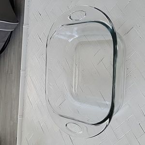 Ancor Hocking 2 Qt. Glass Baking Dish with Handles 8" x 8" Conventional Oven